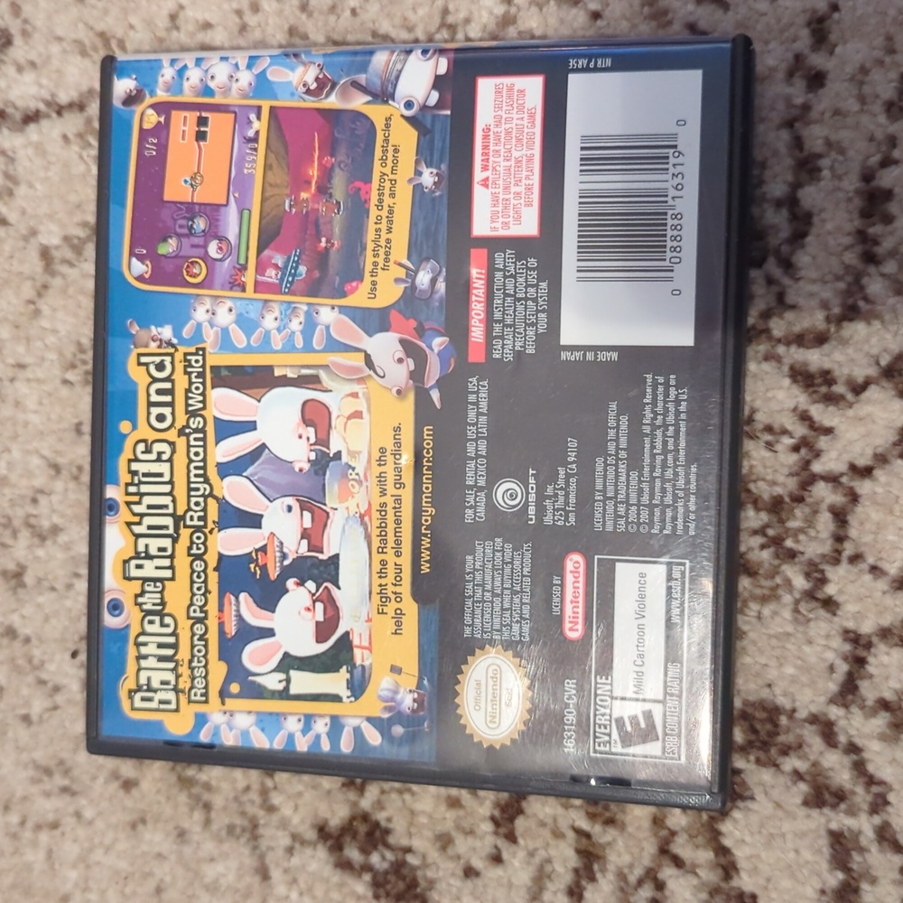 Rayman Raving Rabbids Nintendo Ds - Picture 3 of 3
